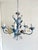 Vintage Floral Painted Steel Five-Light Chandelier from Lamparas Schuller, Spain, 1990s For Sale - Image 18 of 18