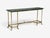 LaBarge, German Modern, Console Table, Brass, Glass, Germany, 1970s For Sale - Image 4 of 15