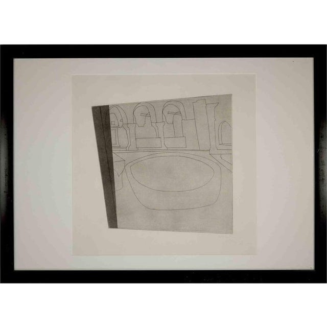 1960s Ben Nicholson, Torcello II, 1967, Etching, Framed For Sale - Image 5 of 5