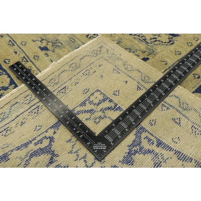 Antique Turkish Oushak Rug - 09'04 X 12'02 For Sale In Dallas - Image 6 of 10