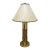 1960s Mid Century Modern Russell Wright Brass/Cork Post Lamp For Sale