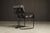 Black Leather Tucroma Chairs by Guido Faleschini for Mariani, Brand New - Set of 12 For Sale In Los Angeles - Image 6 of 12
