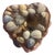 Heart-Shaped Sailor’s Valentine Seashell Trinket Box For Sale