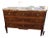 Late 18th Century French Louis XVI Style Walnut & Marble Commode Île-De-France Antique Chest of Drawers For Sale