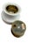 Porcelain Arcta Ashtray Smoking Set with Ronson Lighter from Thomas, Germany, 1960s, Set of 3 For Sale - Image 9 of 11
