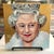 Contemporary Original Queen Elizabeth II Portrait Painting by Susan Howe For Sale - Image 3 of 9