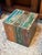 Handmade Reclaimed Boat Wood Cube Stools, Pair For Sale - Image 11 of 12