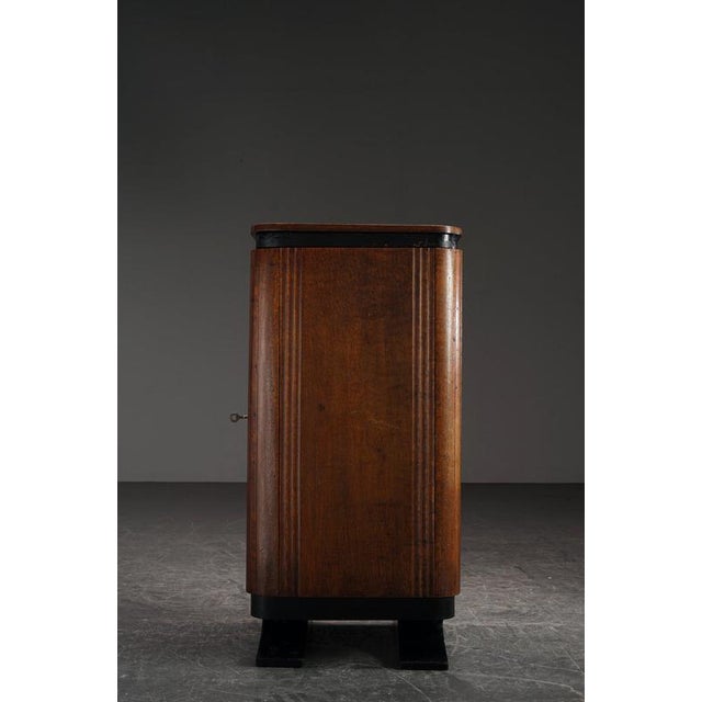 Vintage Art Deco Cabinet in Wood, 1930s For Sale - Image 12 of 17