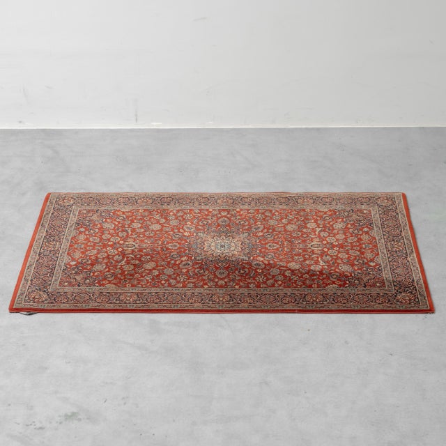 Vintage Shaah Pure Wool Rug, 1970s For Sale - Image 4 of 4