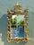 Vintage Gilt Pagoda Mirror For Sale In West Palm - Image 6 of 12