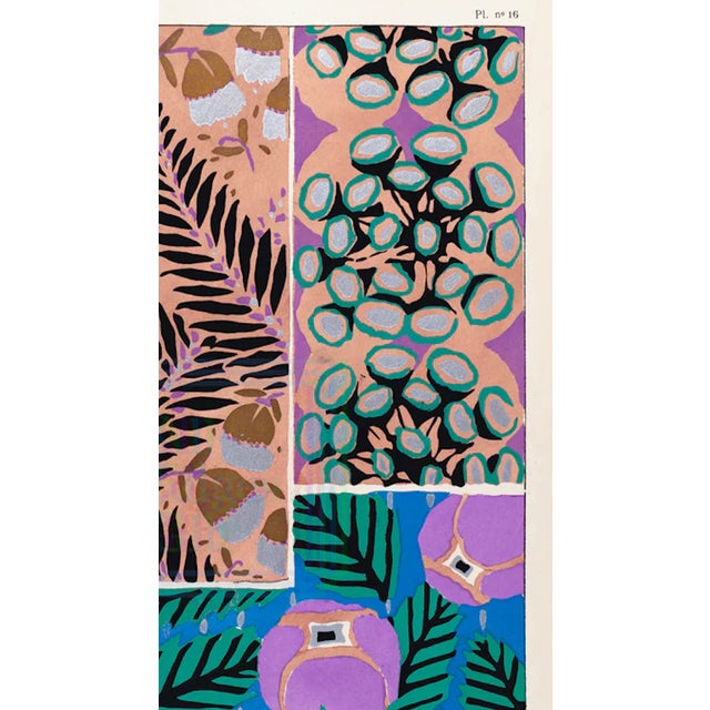 Art Deco Ea Seguy Suggestions Pour Étoffes Et Tapis, Plate 16 For Sale - Image 3 of 5