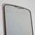 Wall Mirror with Brass Frame, 1950s For Sale - Image 9 of 13