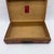 Vintage Chinese Gilt Red Lacquer Leather Document Box With Dragon & Phoenix For Sale - Image 9 of 14