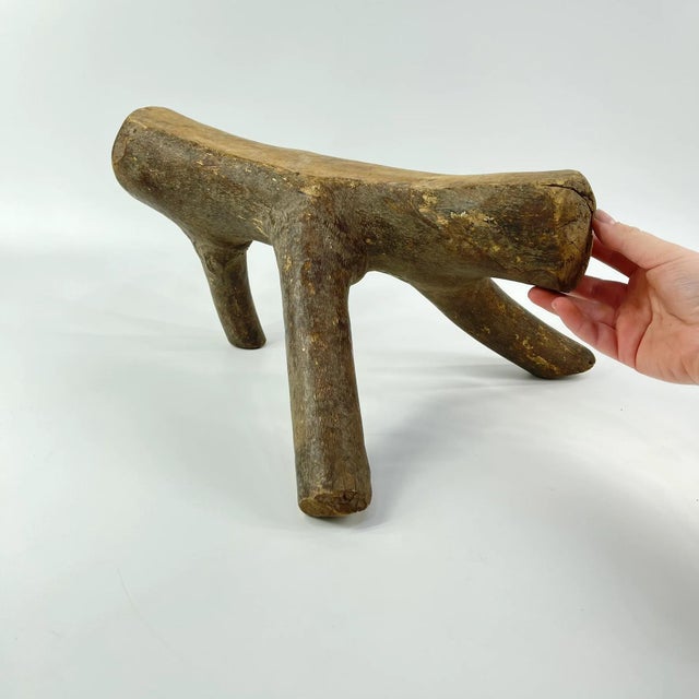 Wood Early 20th Century Dinka Stool For Sale - Image 7 of 8