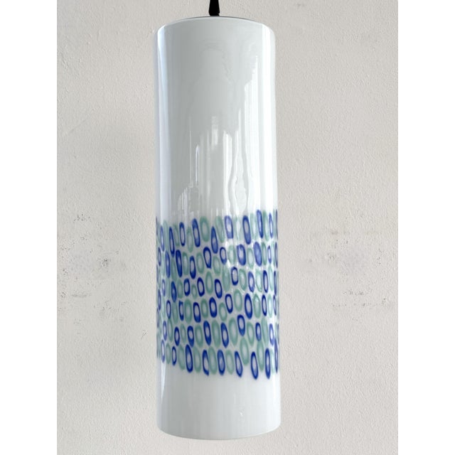 Mid-Century Modern Italian Murano Glass Pendant Fixture by Peter Pelzel for Vistosi, 1970s For Sale - Image 3 of 14