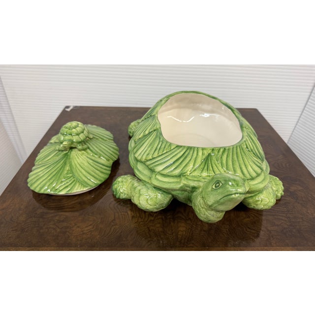 Ceramiche d'Arte San Marco Nove, Vincenza Turle Tureen, Stamped For Sale - Image 10 of 12