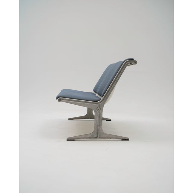 Wilkhahn Model 1200 Bench by Friso Kramer for Wilkhahn, 1970s For Sale - Image 4 of 10