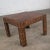 Lane Furniture Vintage Modern Square Lane End or Side Table With Carved Leg Design & Chevron Veneer Top For Sale - Image 4 of 13
