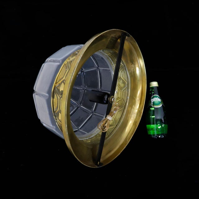 1930s Art Deco Ceiling Light For Sale - Image 4 of 5