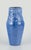 Svend Hammershøi for Kähler. Early and rare decorative ceramic vase. Glaze in shades of blue. with foliage ornamentation....