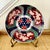 This striking vintage Japanese Imari charger features bold hand‑painted florals, deep cobalt panels, and richly patterned...