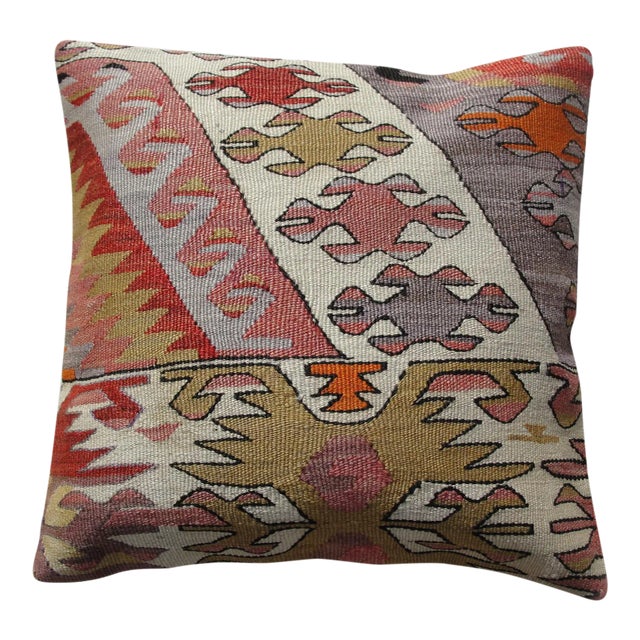 Kilim Rug Pillow For Sale