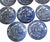 Ceramic Vintage Blue and White Willow Pattern Decorative Set of Plates Made in Japan For Sale - Image 7 of 8