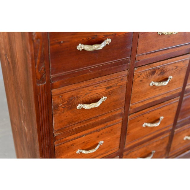 Art Nouveau Ironmongers Drawers, 1890s For Sale - Image 5 of 8