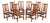 Stickley Mission Collection Set Of Eight Cherry Spindle Dining Chairs For Sale
