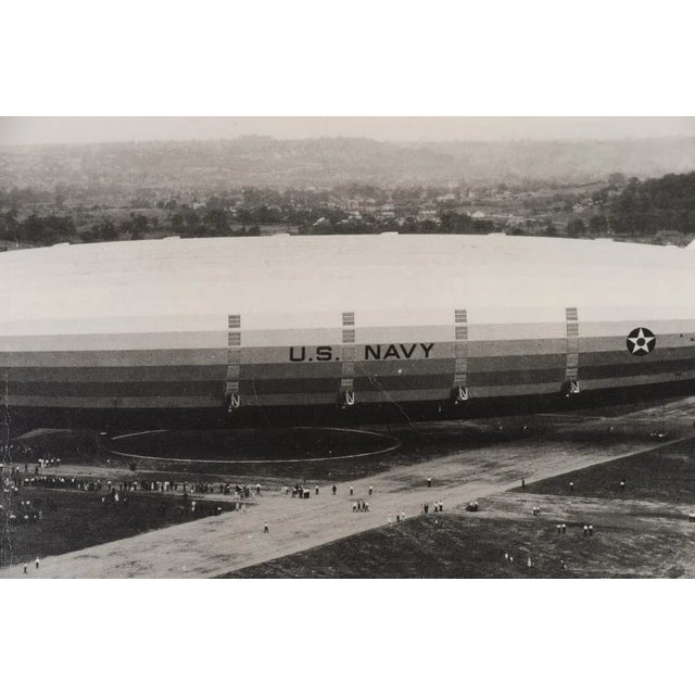 USS Akron US Navy Zeppelin Original 1931 Photograph For Sale - Image 5 of 8
