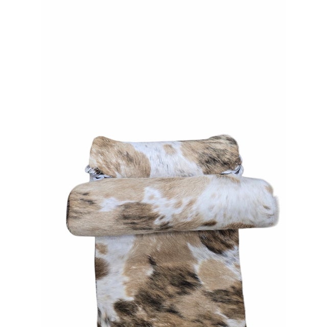 Mid 20th Century Cassina Lc4 Le Corbusier Chaise Lounge Newly Upholstered For Sale In Chicago - Image 6 of 11