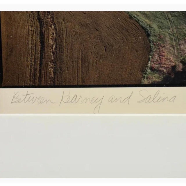 1990s Terry Evans, Vintage Color Abstract Art Landscape Photography Large C Print Photo Terry Evans, 1990 For Sale - Image 5 of 11