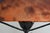 Metal 1920s French Art Deco Daum Table Lamp - Burned Orange Mottled Glass & Wrought Iron For Sale - Image 7 of 11