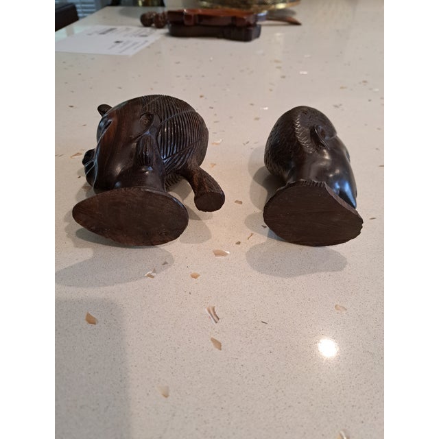 Mid 20th Century Wood Sculptures For Sale - Image 4 of 11