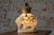 Asian Table Lamp in Brass and Porcelain, India, 1970s For Sale - Image 9 of 13
