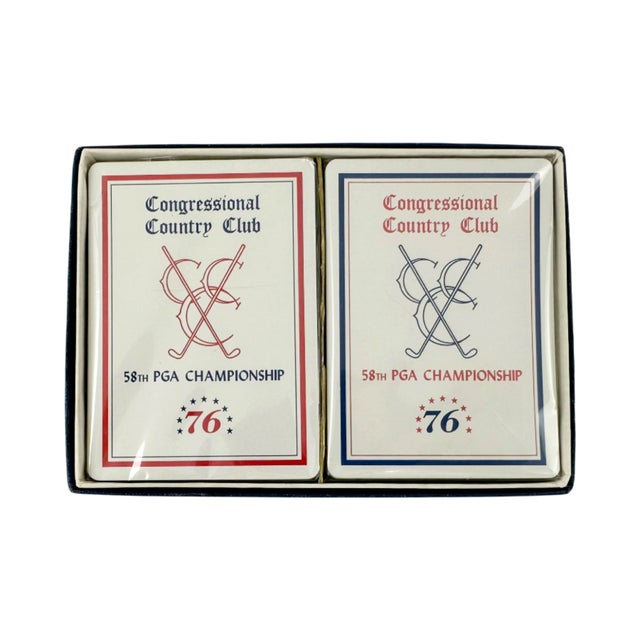 Congressional Country Club Pga Golf Championship Double Deck Playing Cards For Sale - Image 11 of 11