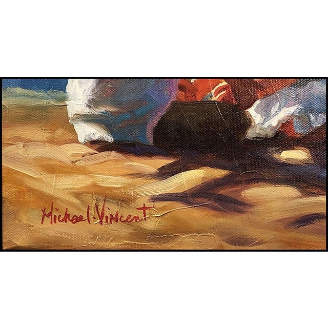 Expressionism Family Playing, Michael Vincent For Sale - Image 3 of 4