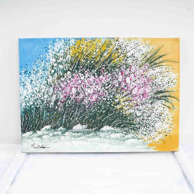 Costanza Mantovani, Broom in Sanremo, 2000s, Oil on Canvas For Sale - Image 9 of 9