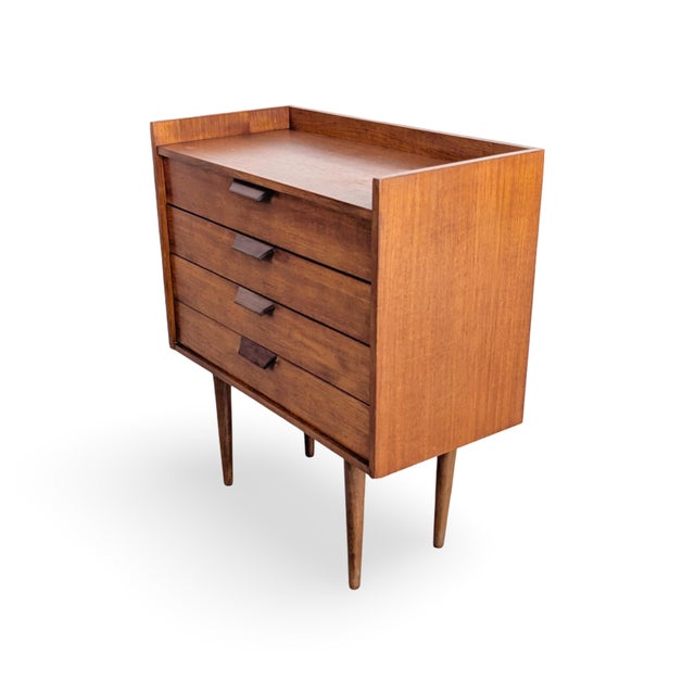 Vintage Danish Teak Chest of Drawers For Sale - Image 6 of 9