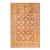 Mogul, One-of-a-Kind Hand-Knotted Area Rug in Orange, 6' 3" x 9' 6" For Sale
