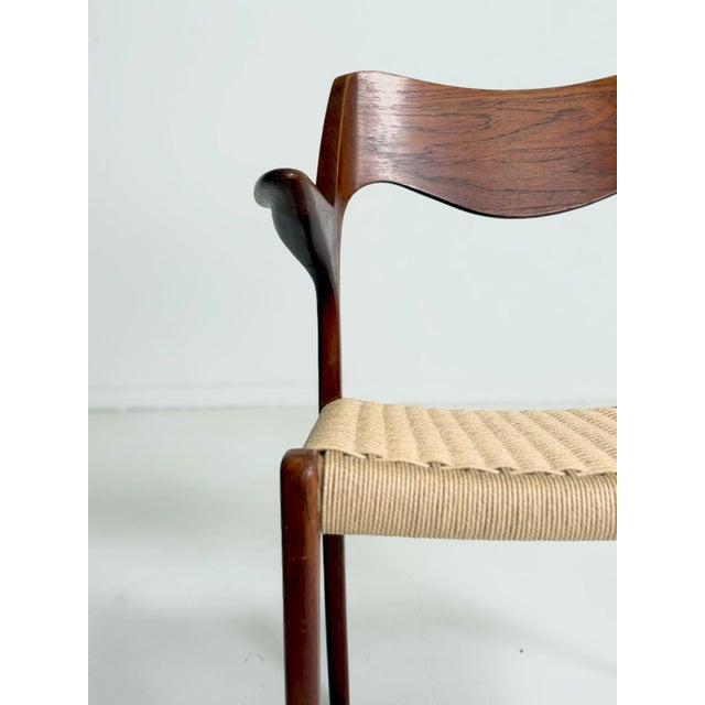 Gold No. 55 Chair from Niels Otto Møller, 1950s For Sale - Image 8 of 10
