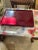 English Lacquered Eggplant and Red Equestrian Tray For Sale - Image 3 of 10