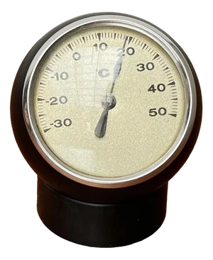 Mid-Century Space Age German Thermometer from Quist, 1960s