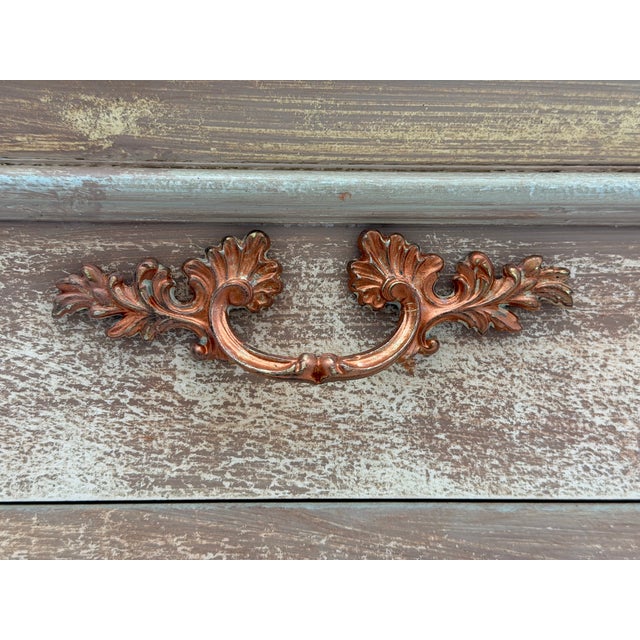 1960s French-Style Hand-Finished 3-Drawer Chest – Refinished John Widdicomb Solid Wood For Sale - Image 9 of 12