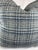 Custom pair of 22" pillows covered in Rogers & Goffigan "Demi Plaid" in wetland wool fabric. These pillows are self...