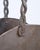 Vintage Brutalist Iron Basket With Twisted Handle For Sale - Image 4 of 6