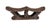 African Rare Find Vintage Chokwe Double Headrest Congo 15" For Sale - Image 3 of 8
