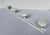 Mid 20th Century French White Enamel Four Peg Coat Rack For Sale - Image 4 of 16