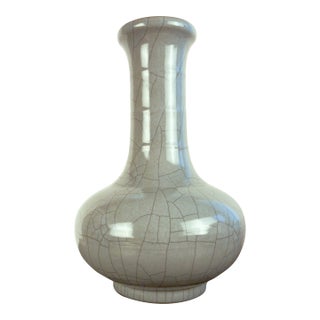 Chinese Porcelain Guan Yao Biqiping For Sale