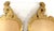 Vintage Sweet Petite Gold Scroll Wall Mirrors- A Pair For Sale - Image 11 of 14